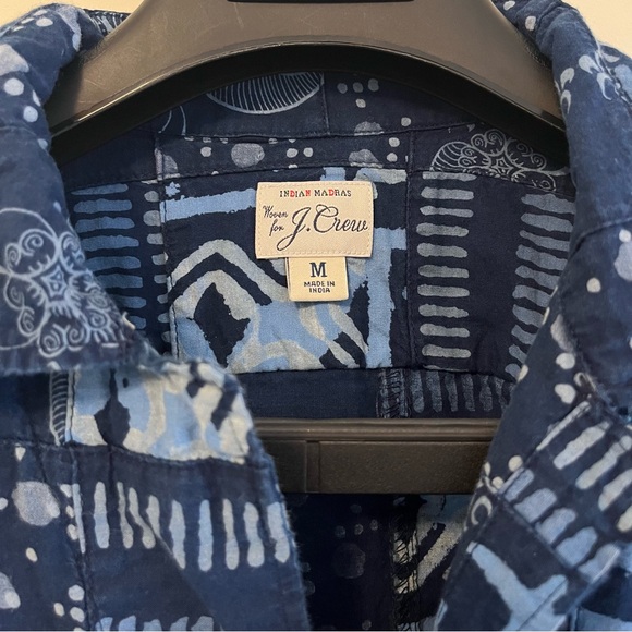 J Crew Patchwork Shirt - Picture 3 of 7